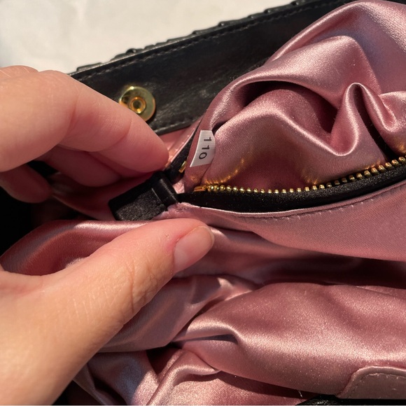 Authentic Vintage Parada Lambskin Baguette Clutch - Picture 11 of 16